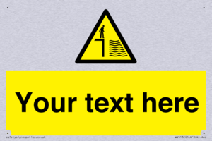 Custom Deep Water Sign